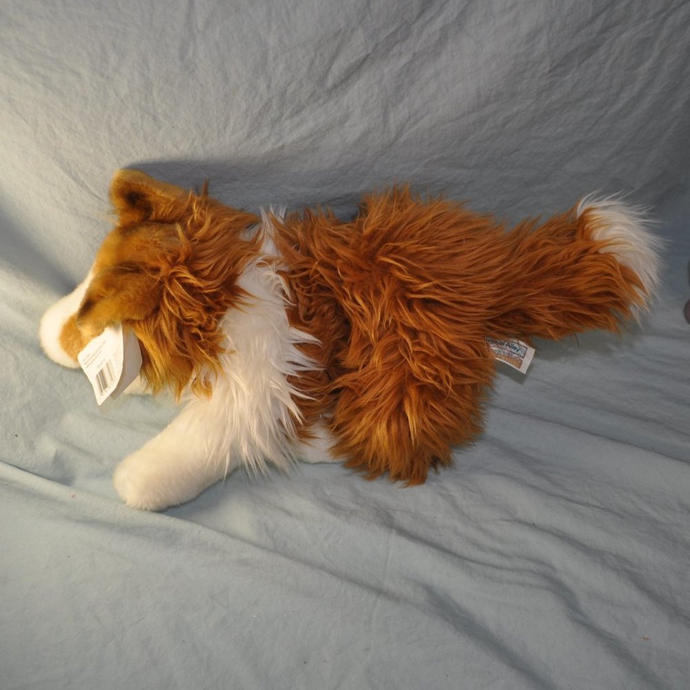 plush NWT Animal Alley collie dog stuffed animal vintage 2000 (w867) - Picture 10 of 12